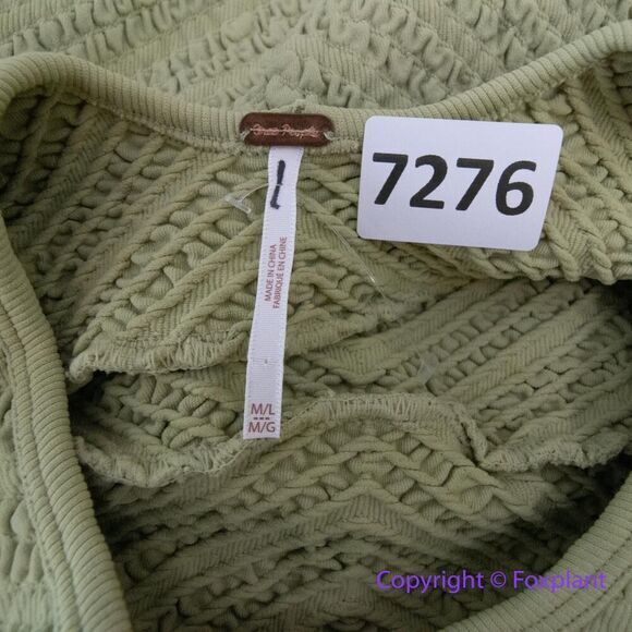 New! Free People Gabby Seamless Midi Dress in green, size M/L - Picture 10 of 12